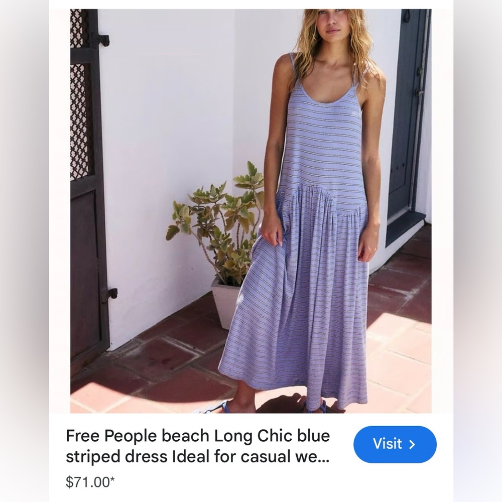 Free People Beach Lena Maxi size small - Picture 2 of 7